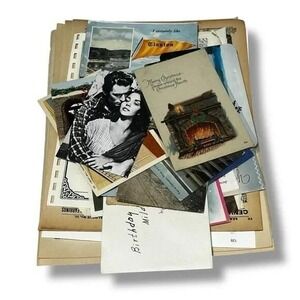 50+ piece Ephemera Lot 5 Collage Crafting Junk‎ Journals Scrapbooking